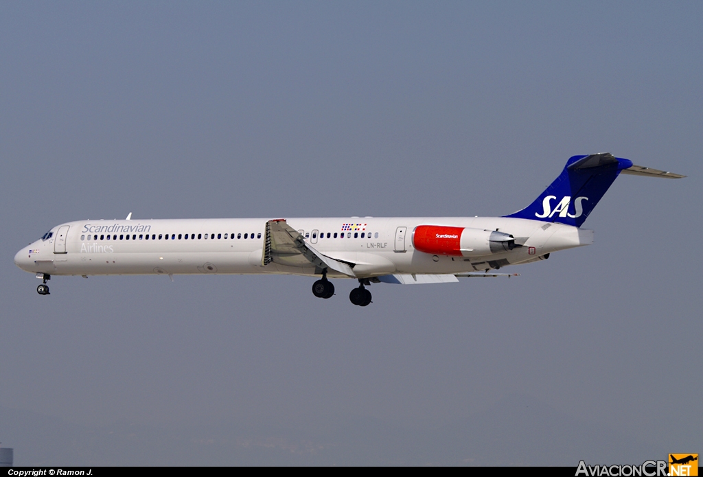 LN-RLF - McDonnell Douglas MD-82 (DC-9-82) - Scandinavian Airlines-SAS