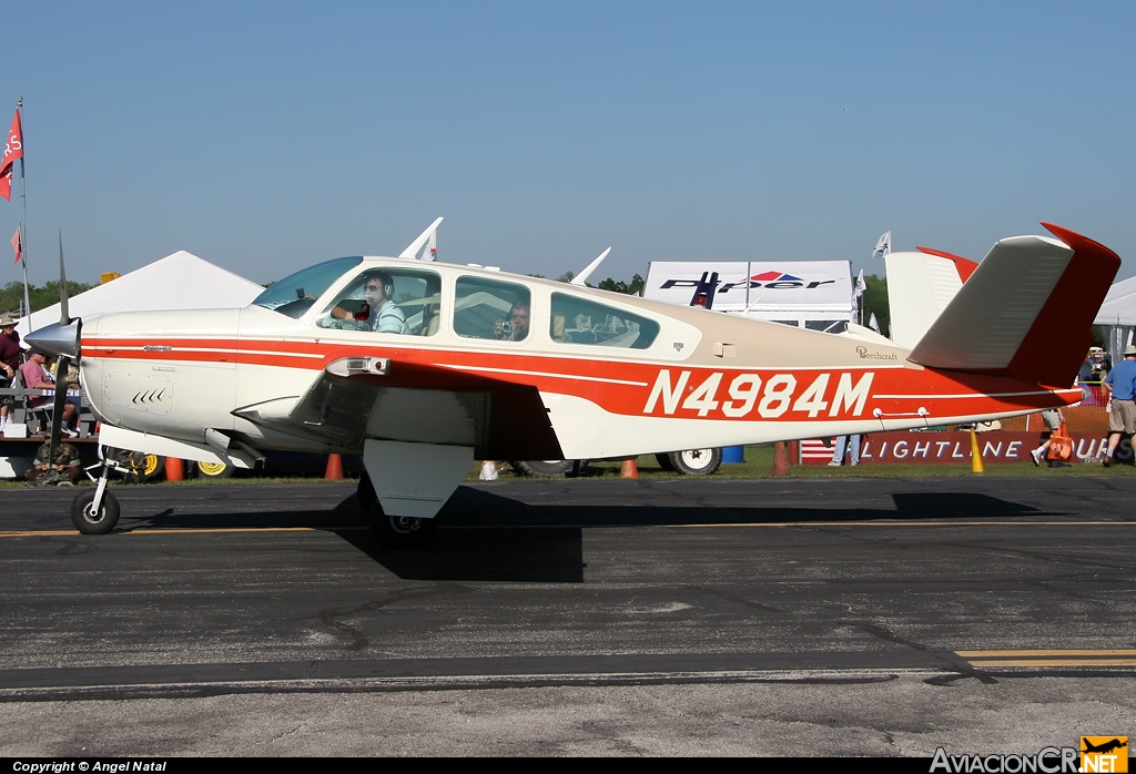 N4984M - Beechcraft V35B Bonanza - Privado