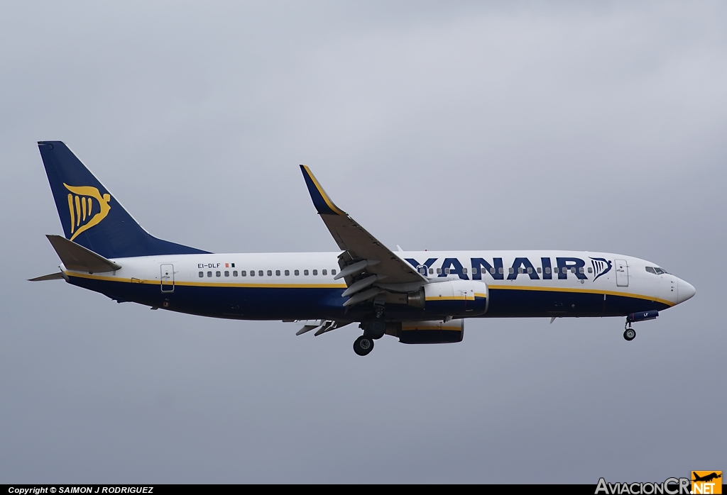 EI-DLF - Boeing 737-8AS - Ryanair