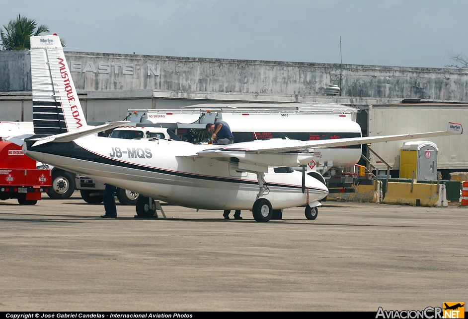 J8-MQS - Aero Commander 500B - Mustique Airways
