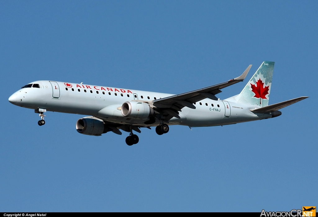 C-FNAJ - Embraer 190-100IGW - Air Canada