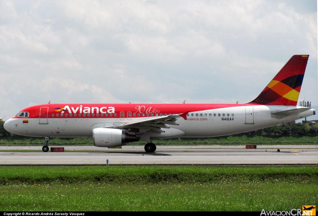N416AV - Airbus A320-214 - Avianca