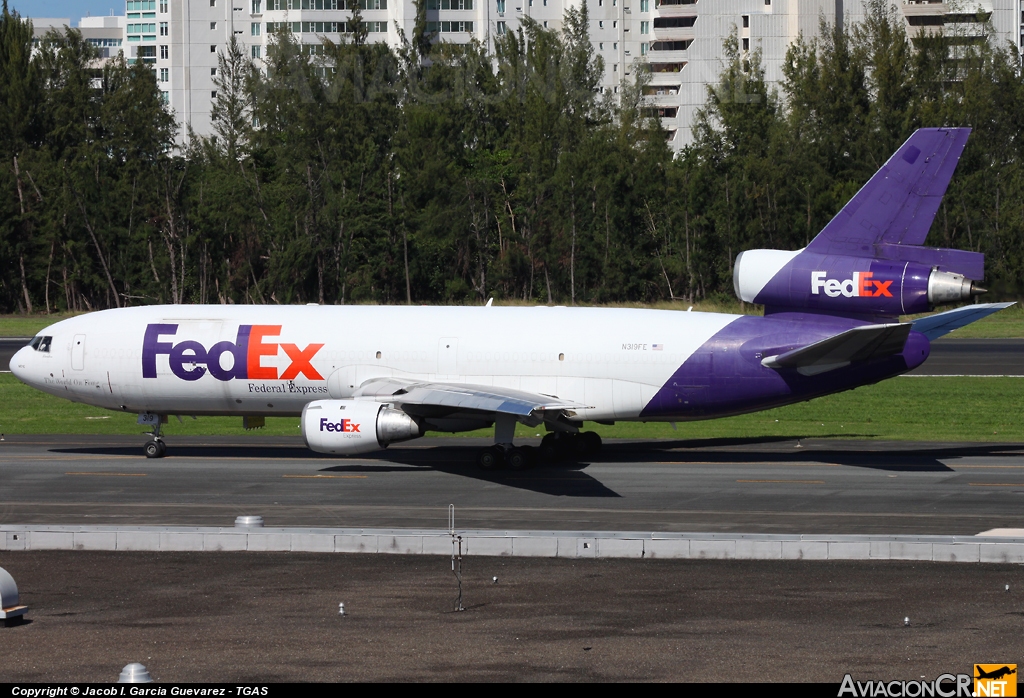 N319FE - McDonnell Douglas MD-10-30(F) - FedEx