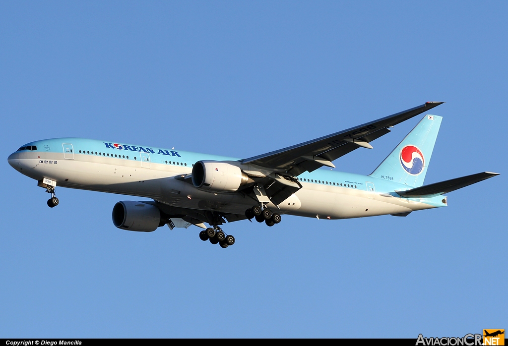 HL7598 - Boeing 777-2B5/ER - Korean Air