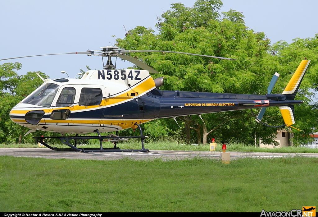 N5854Z - Eurocopter AS-350 - Autoridad de Energia Electrica
