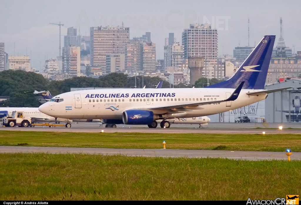 LV-CCR - Boeing 737-73V - Aerolineas Argentinas