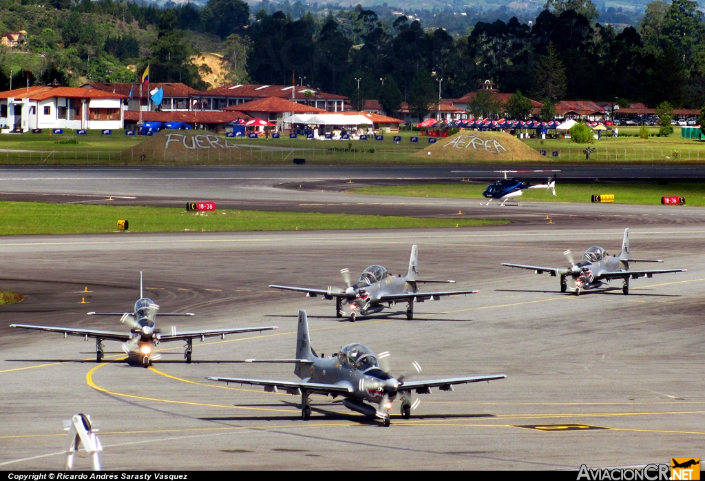FAC3116 - Embraer EMB-312 Tucano - Fuerza Aérea Colombiana