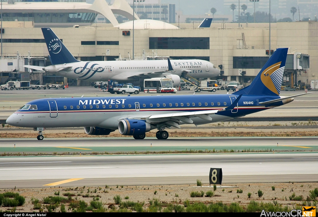 N164HQ - Embraer 190-100IGW - Midwest Airlines (Republic Airlines)