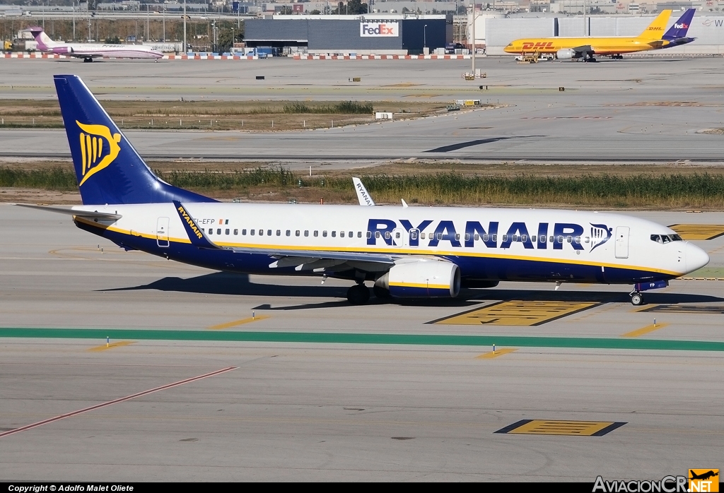 EI-EFP - Boeing 737-8AS - Ryanair