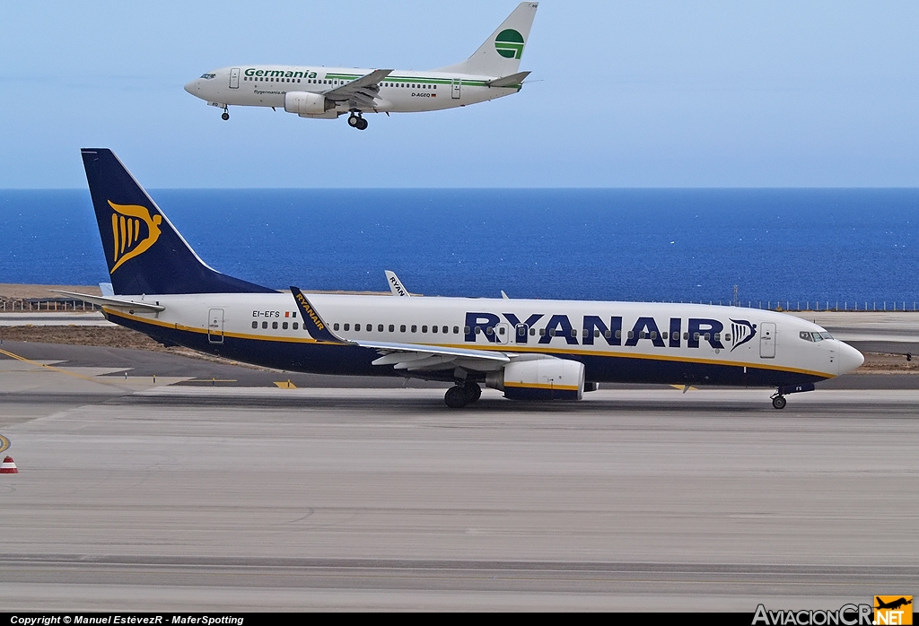 EI-EFS - Boeing 737-8AS - Ryanair