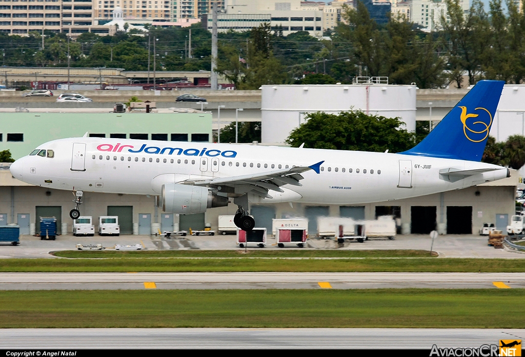6Y-JMF - Airbus A320-214 - Air Jamaica