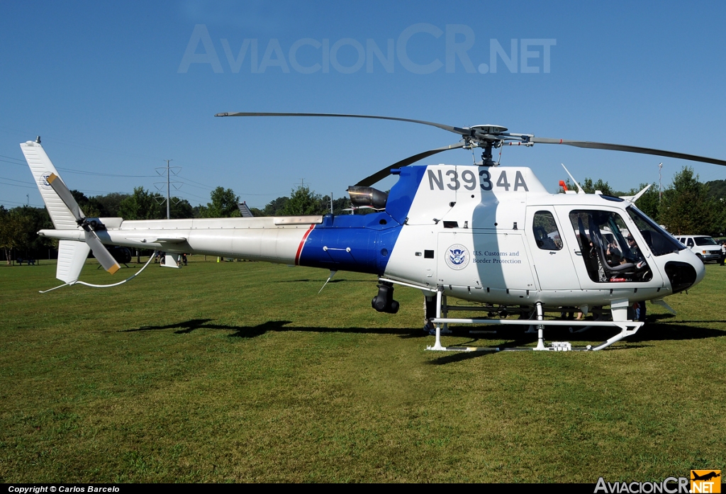 N3934A - Eurocopter AS-350B3 Ecureuil - Department Of Homeland Security