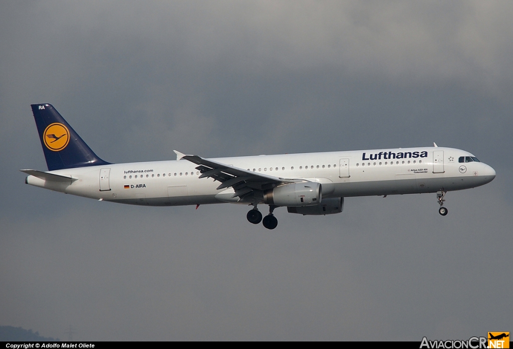 D-AIRA - Airbus A321-131 - Lufthansa