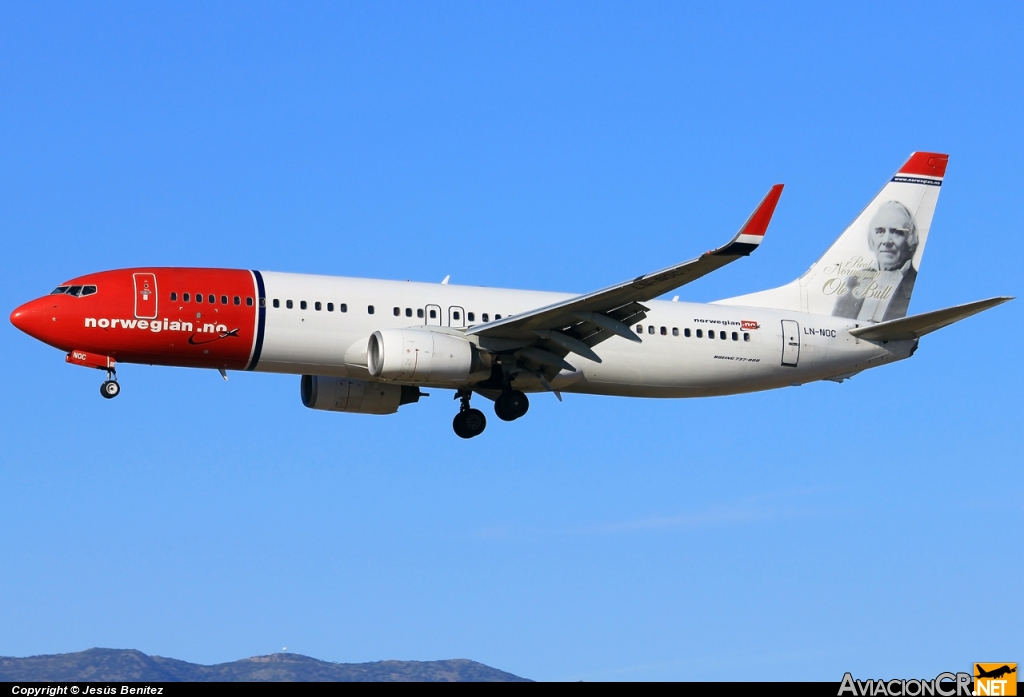 LN-NOC - Boeing 737-81Q - Norwegian Air Shuttle