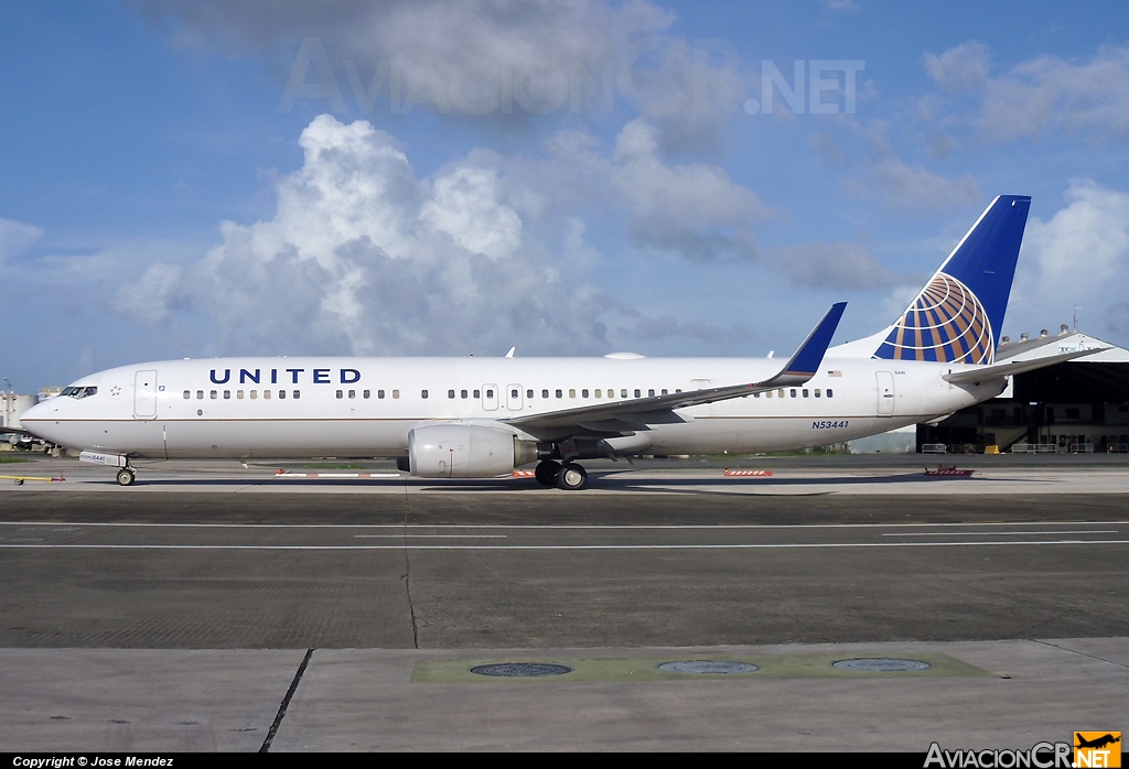 N53441 - Boeing 737-924 - United Airlines