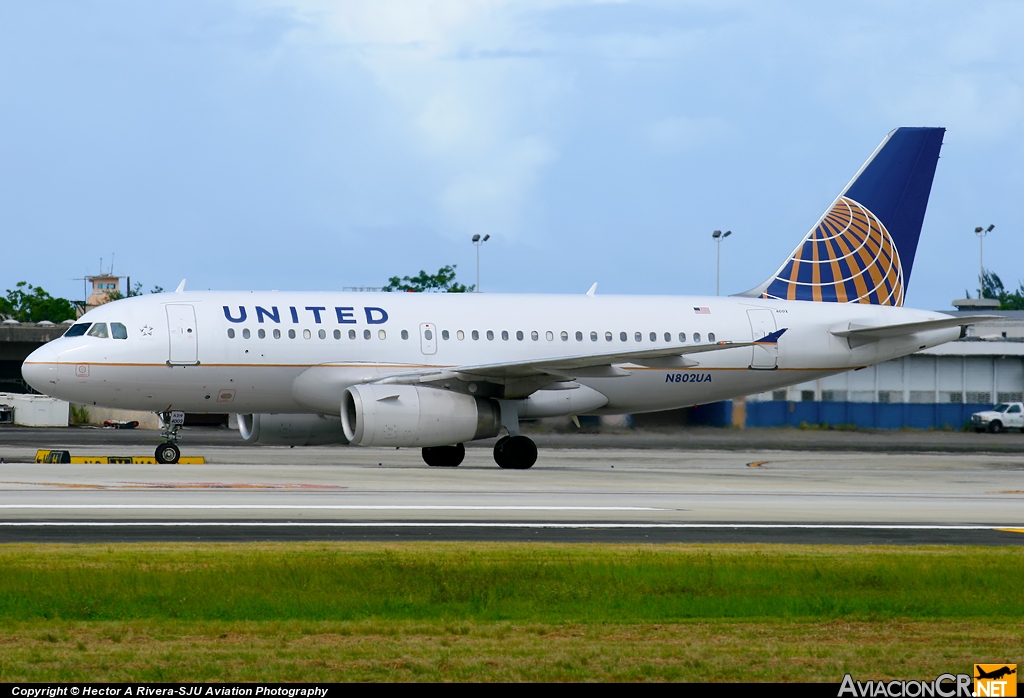 N802UA - Airbus A319-131 - United Airlines