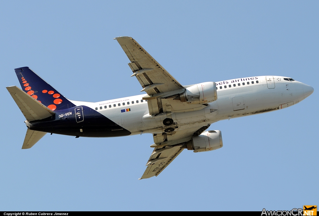 OO-VEN - Boeing 737-36N - Brussels airlines