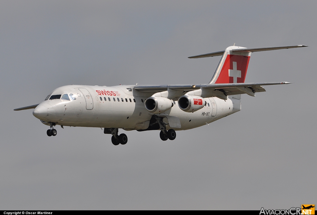 HB-IXT - British Aerospace Avro RJ100 - Swiss European Air Lines
