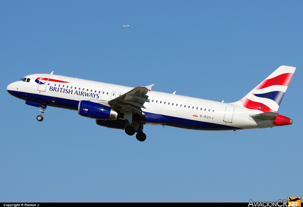 G-EUYJ - Airbus A320-232 - British Airways