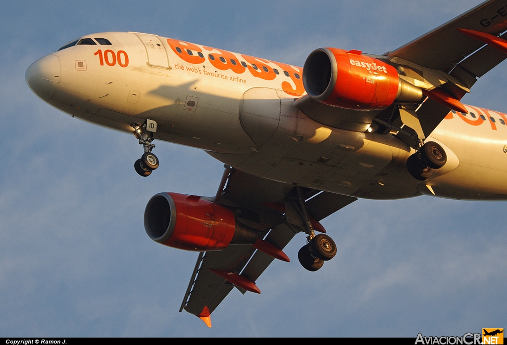 G-EZID - Airbus A319-111 - EasyJet Airline