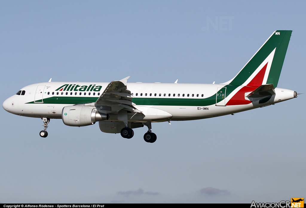 EI-IMN - Airbus A319-111 - Alitalia
