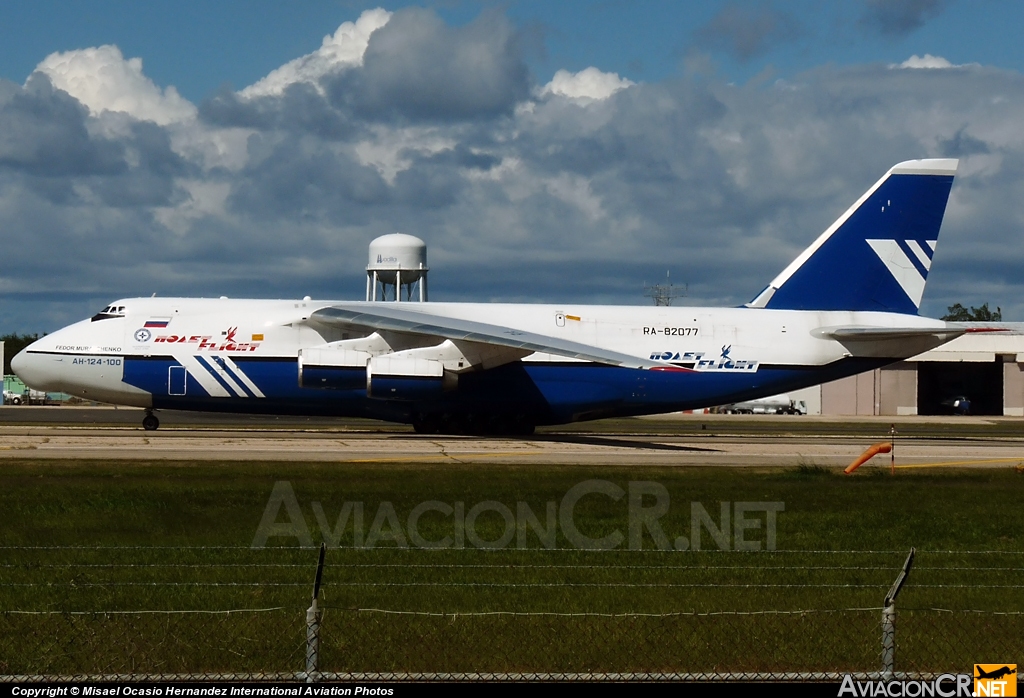 RA-82077 - Antonov AN-124-100 - Polet Air Cargo