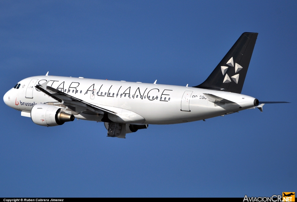 OO-SSC - Airbus A319-112 - Brussels airlines