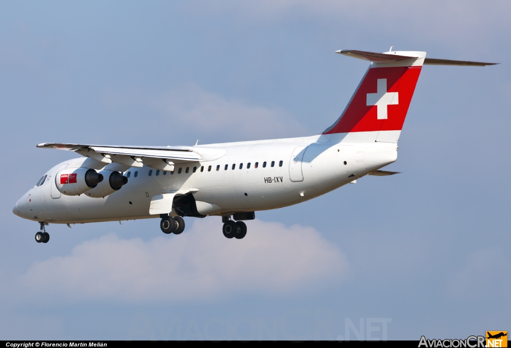 HB-IXV - British Aerospace BAe-146-100 - Swiss European Air Lines
