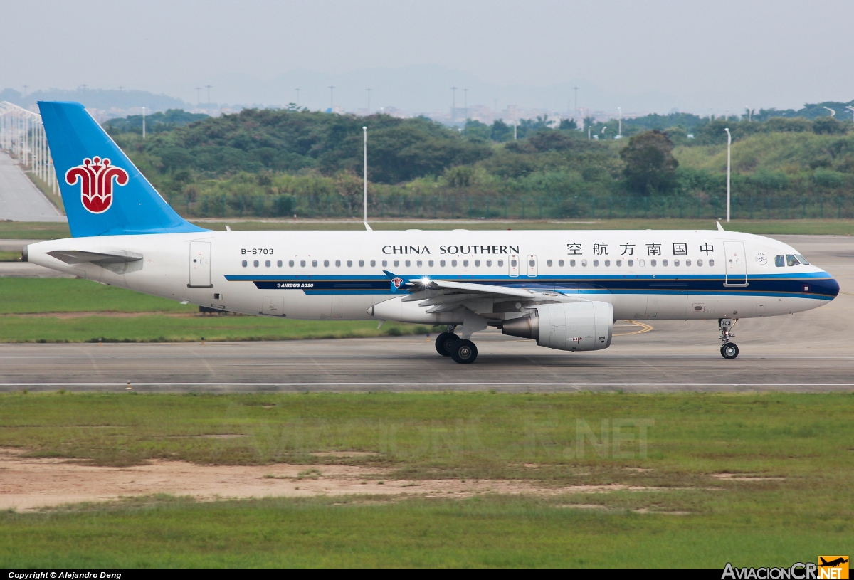 B-6703 - Airbus A320-214 - China Southern Airlines