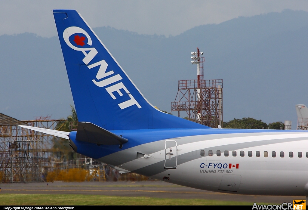 C-FYQO - Boeing 737-8AS - CanJet Airlines