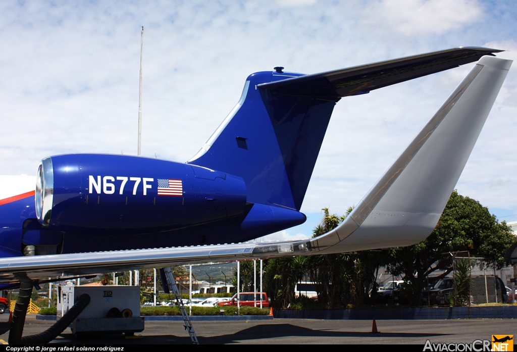 N677F - Gulfstream G-V - NSF Natinal Science Foundation.