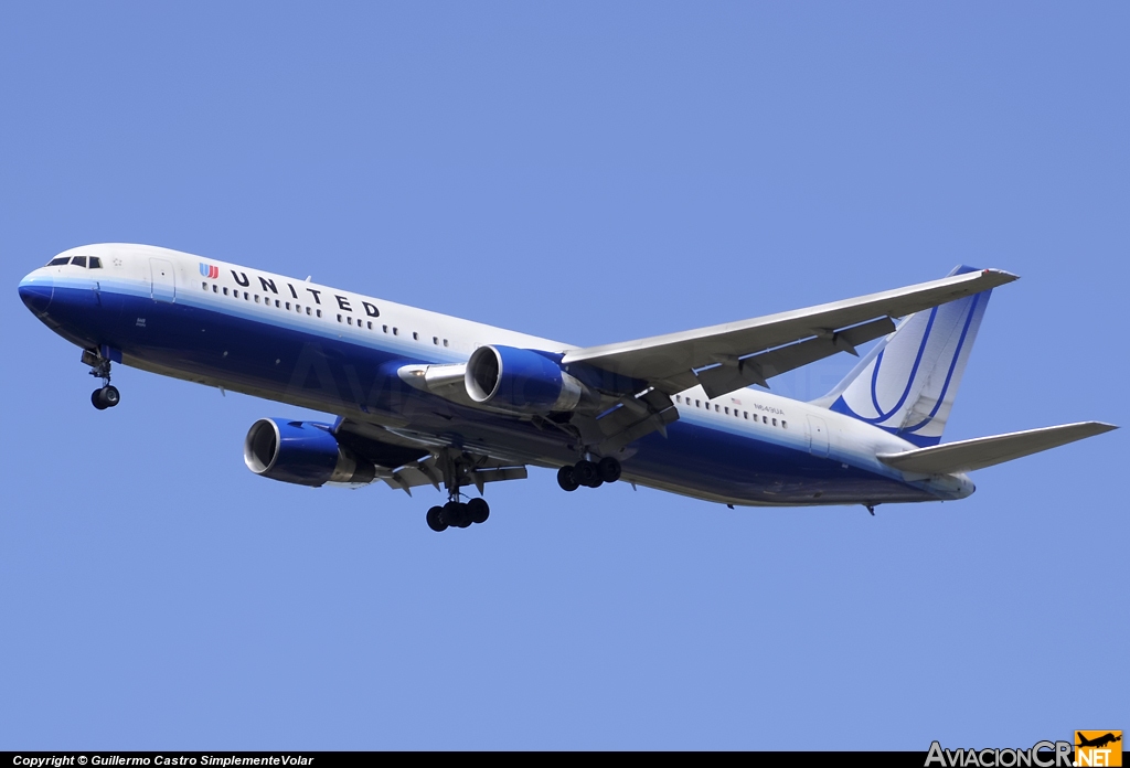 N649UA - Boeing 767-322/ER - United Airlines