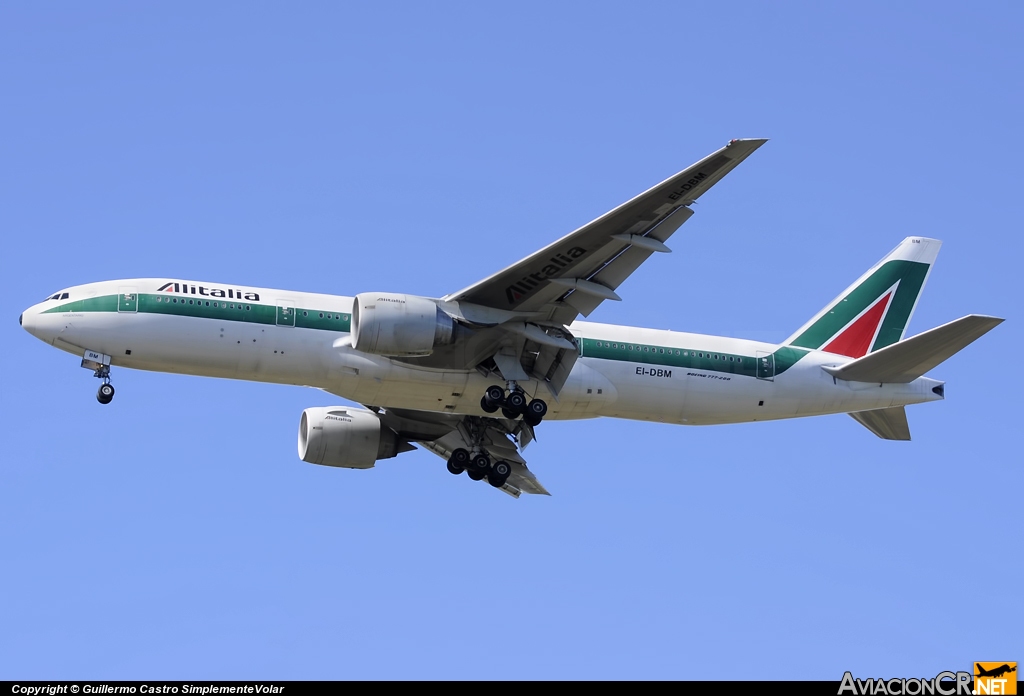 EI-DBM - Boeing 777-243/ER - Alitalia