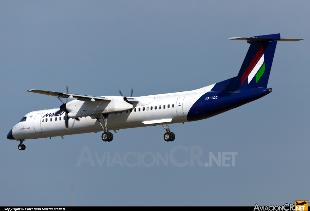 HA-LQC - Bombardier Dash 8-Q402 - Malév Hungarian Airlines