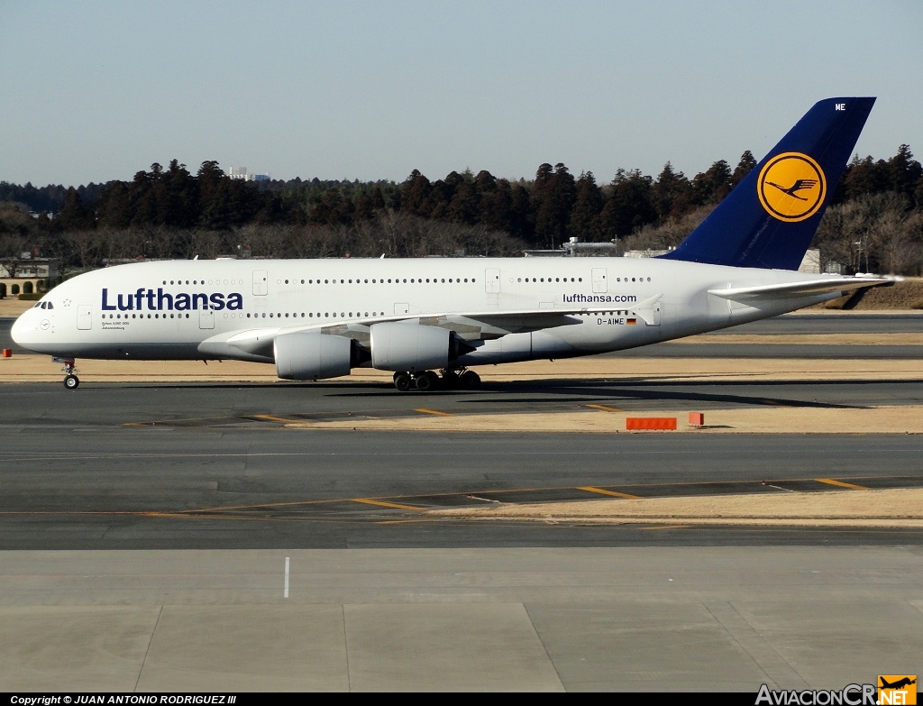 D-AIME - Airbus A380-841 - Lufthansa