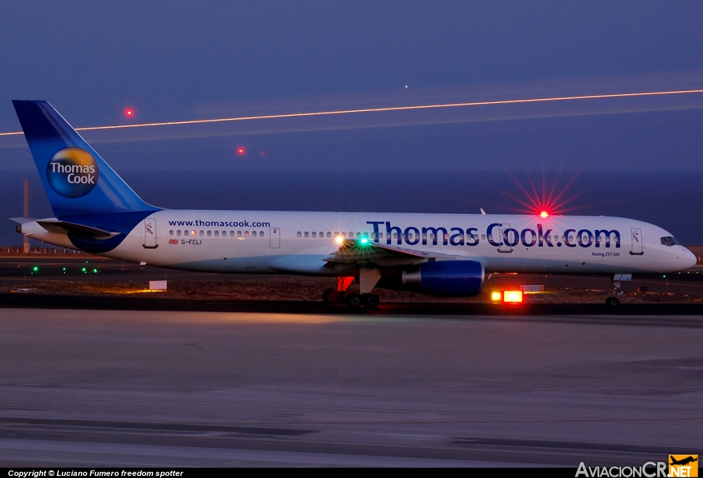 G-FCLI - Boeing 757-28A - Thomas Cook