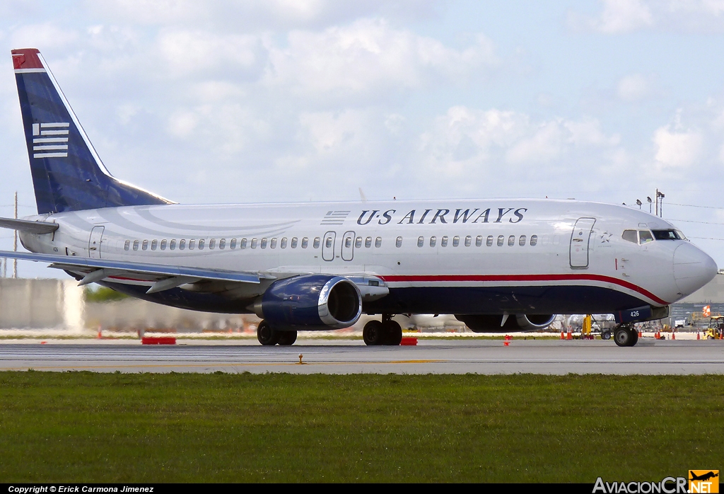 N426US - Boeing 737-4B7 - US Airways