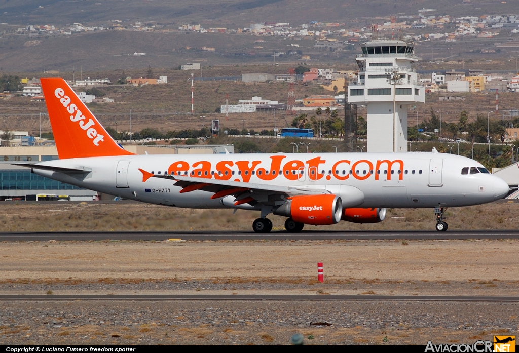 G-EZTY - Airbus A320-214 - EasyJet Airline
