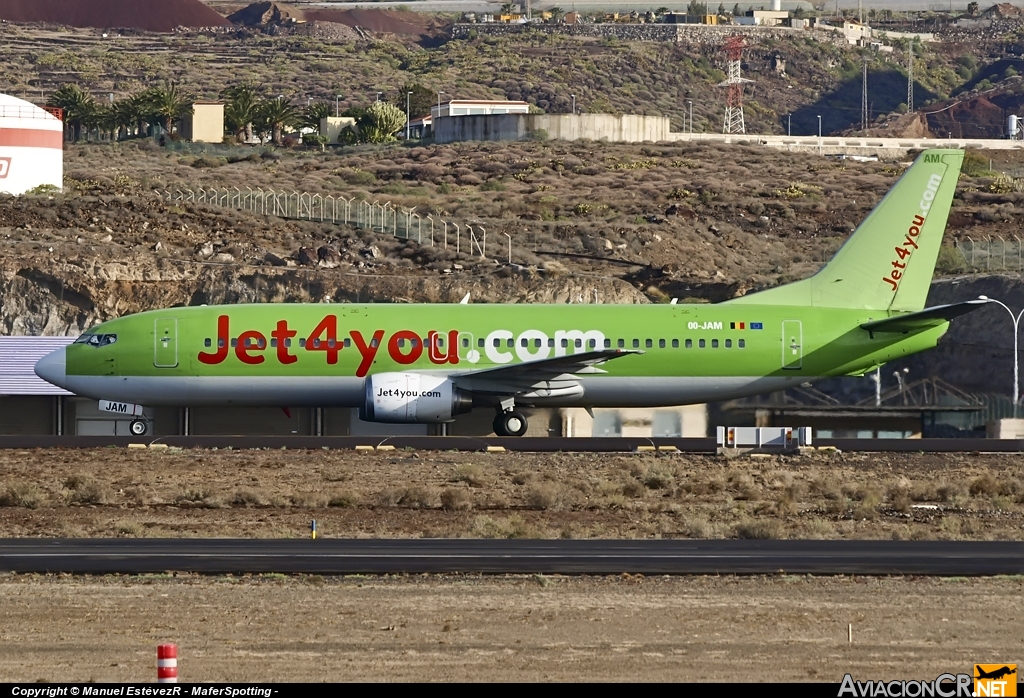 OO-JAM - Boeing 737-46J - Jetairfly