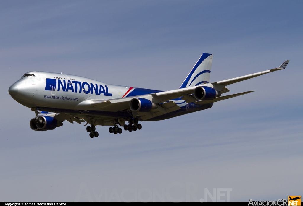 N919CA - Boeing 747-428(BCF) - National Airlines