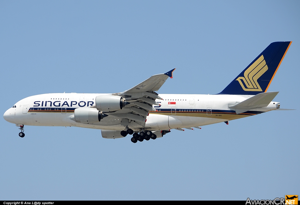9V-SKC - Airbus A380-841 - Singapore Airlines