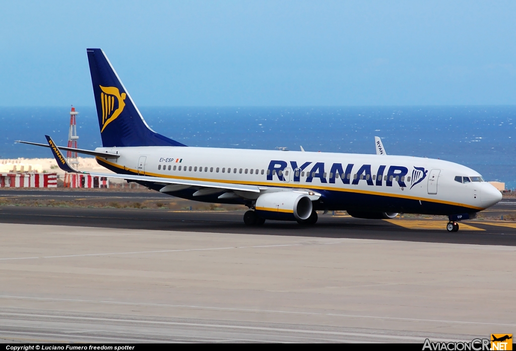 EI-ESP - Boeing 737-8AS - Ryanair