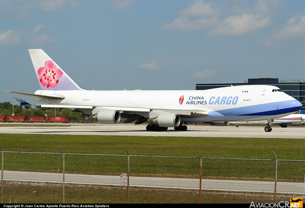 B-18717 - Boeing 747-409F/SCD - China Airlines Cargo
