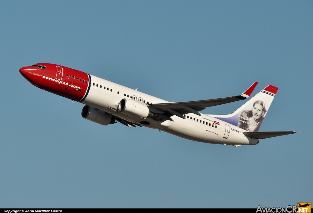 LN-DYT - Boeing 737-8JP - Norwegian Air Shuttle