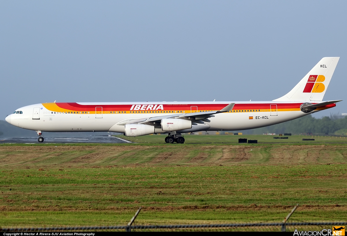EC-KCL - Airbus A340-311 - Iberia
