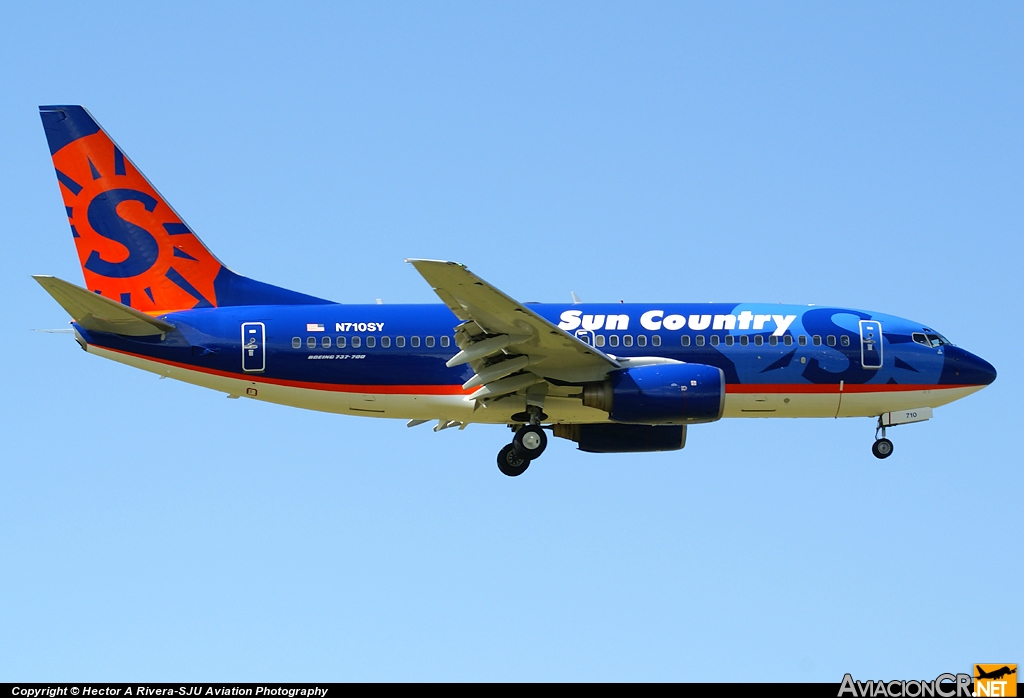 N710SY - Boeing 737-7Q8 - Sun Country