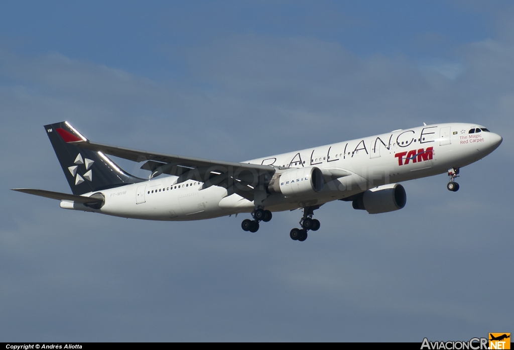 PT-MVM - Airbus A330-223 - TAM