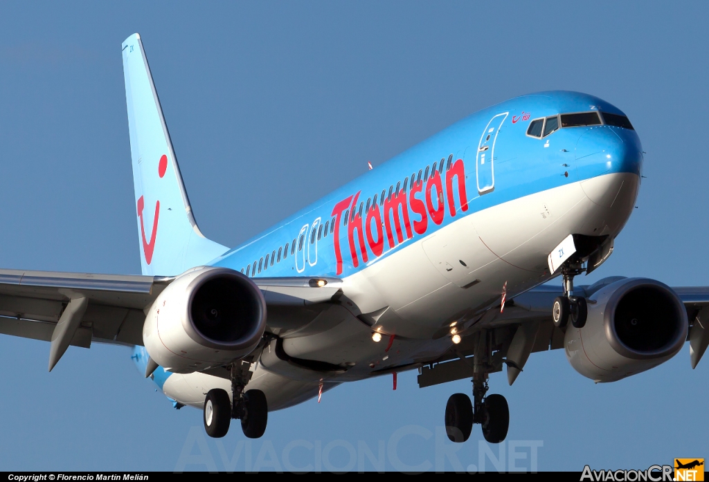 G-FDZX - Boeing 737-8K5 - Thomsonfly