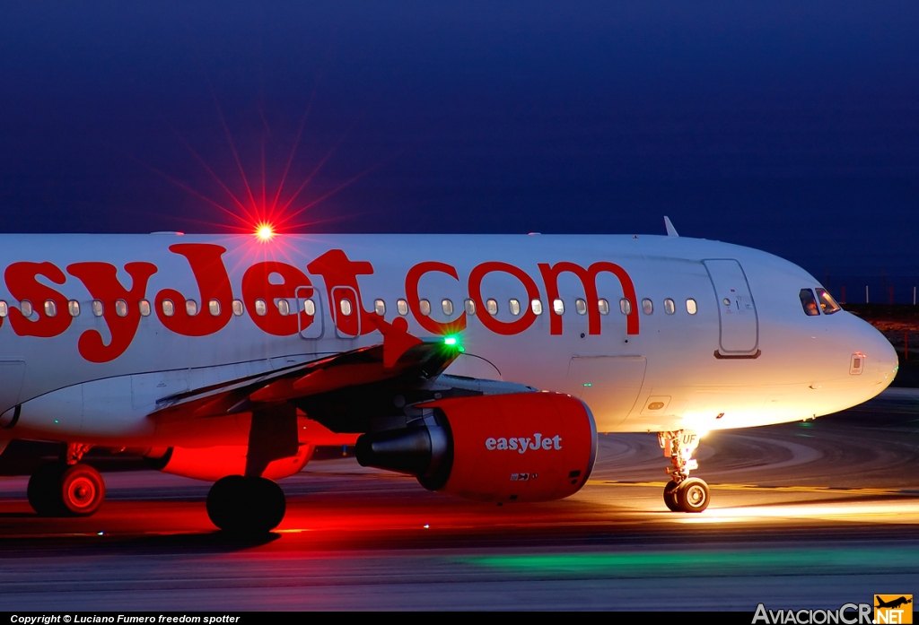 G-EZUF - Airbus A320-214 - EasyJet Airline