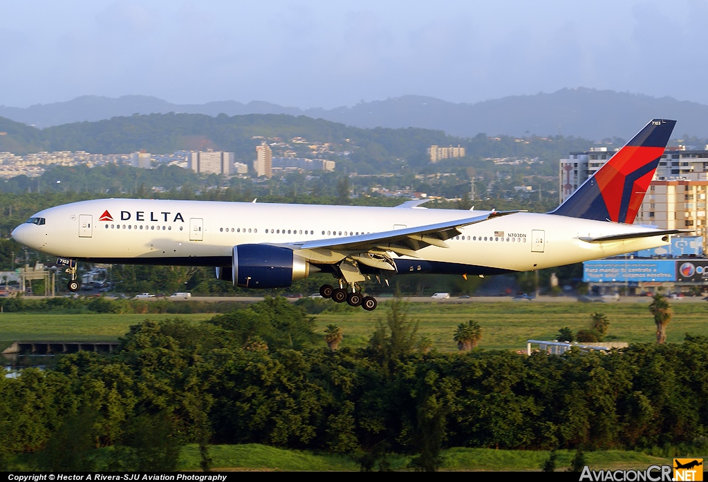 N703DN - Boeing 777-232LR - Delta Airlines